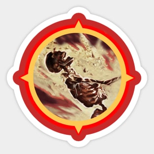 Pyromancer Heatwave Logo Sticker